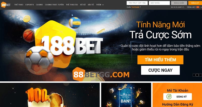 188BET - Cá cược Thể Thao và Casino trực tuyến hàng đầu - Ảnh 1