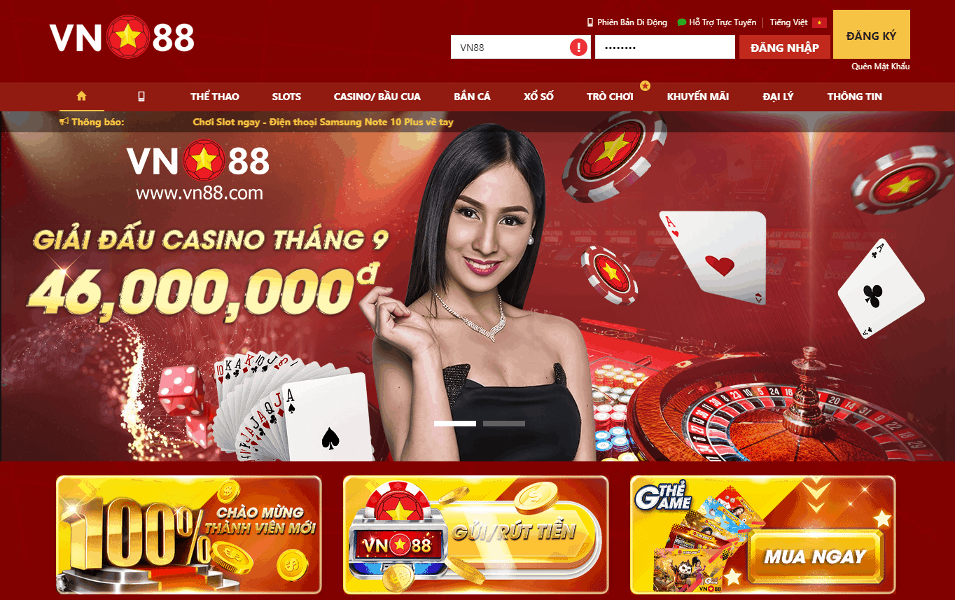 VN88 - Cá cược online đầu tiên tại Việt Nam - Ảnh 1