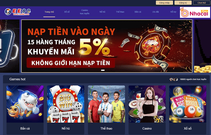 EE88 Club - Sòng bạc trực tuyến số 1 Việt Nam - Ảnh 1