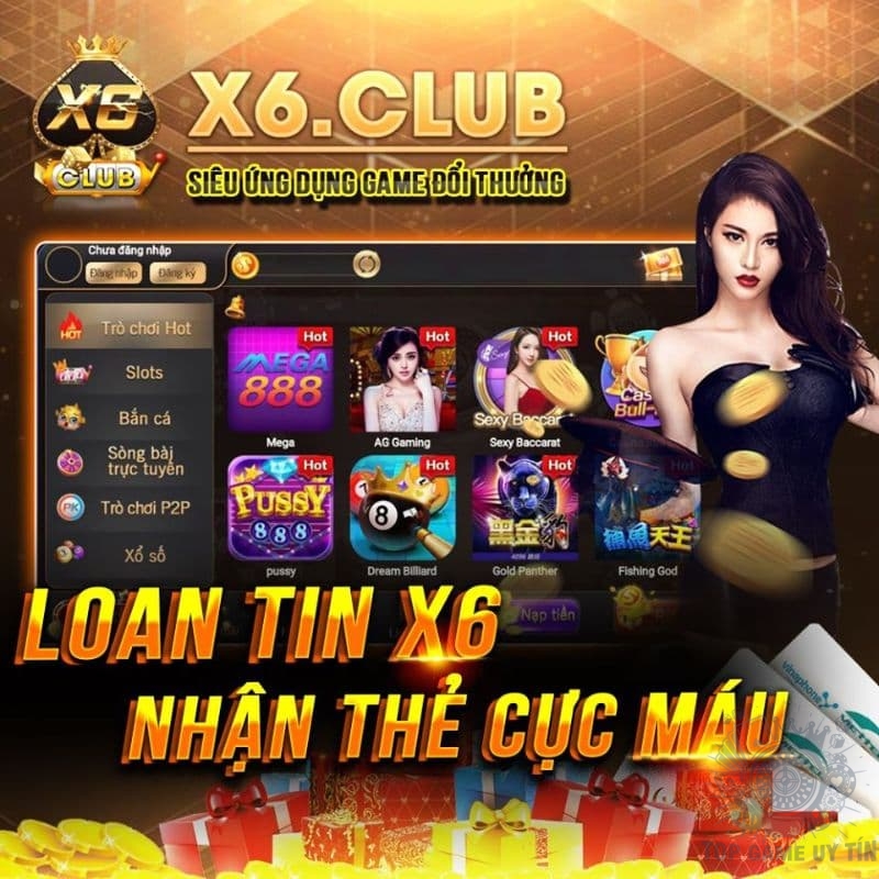 X6 Club - Cổng game Slot đổi thưởng trực tuyến vạn người mê - Ảnh 1