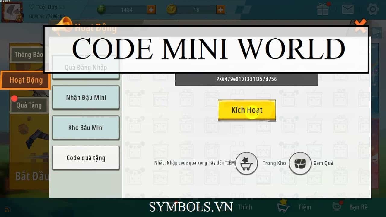 Code Mini World - Hướng dẫn nhập mã code chuẩn xác nhất - Ảnh 2