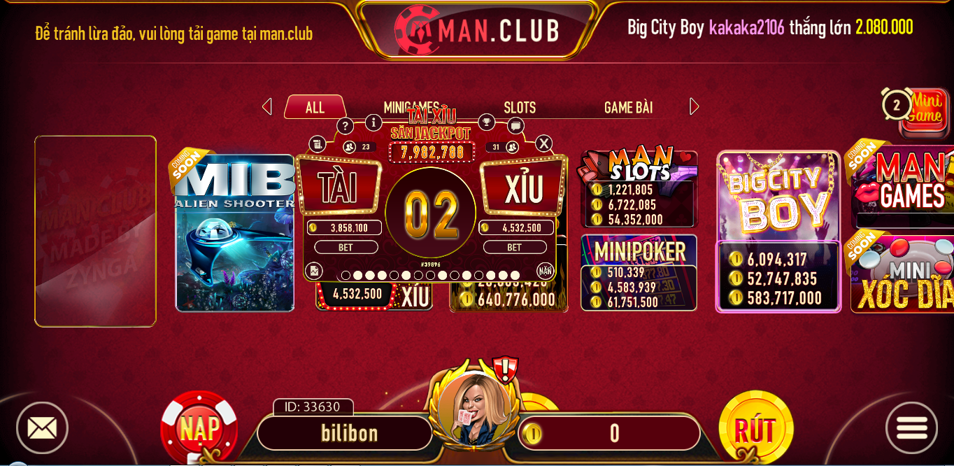Man Club - Game bài đặc biệt dành cho phái mạnh 2022 - Ảnh 2