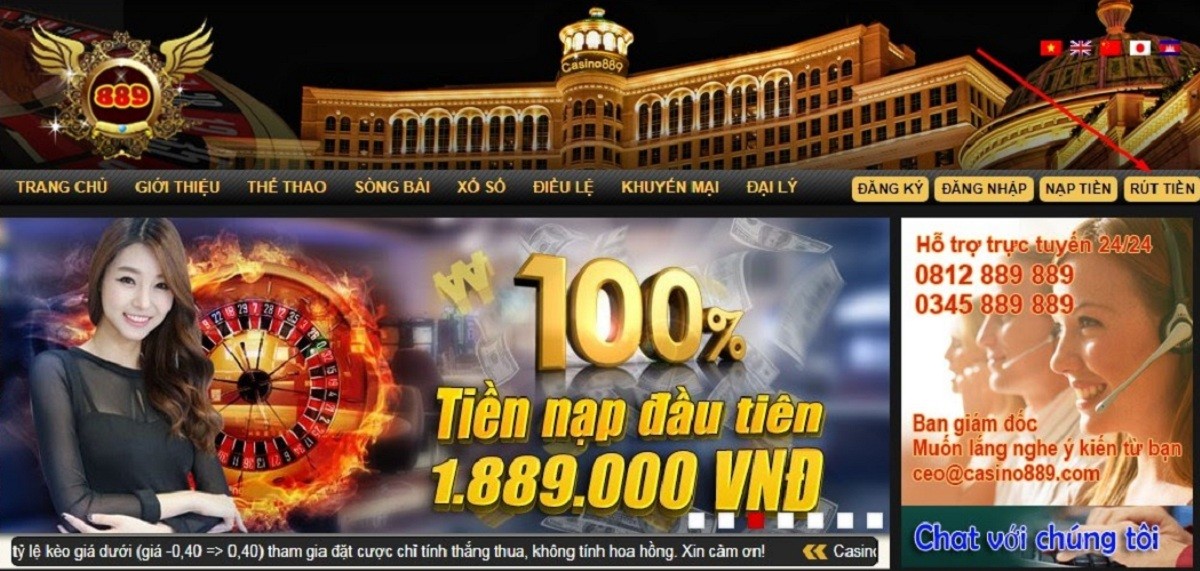 Casino889 - Nhà cái cá cược trực tuyến uy tín nhất - Ảnh 2